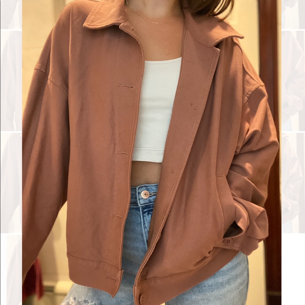 Jersey Relaxed Jacket🍂